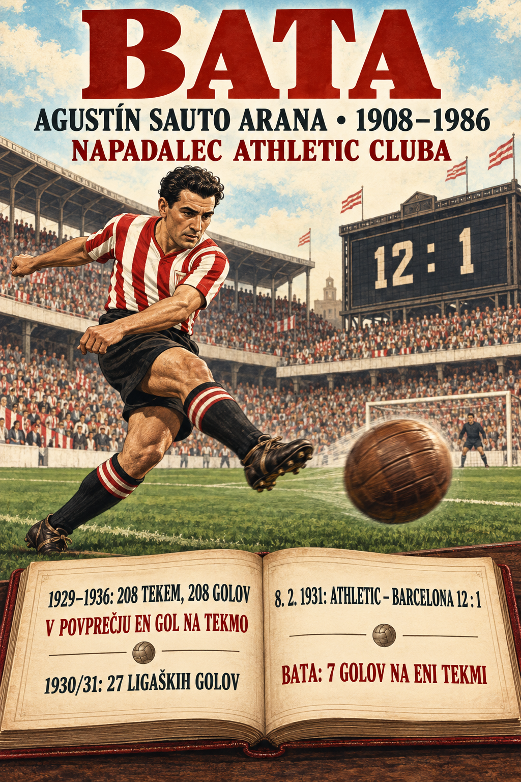 Overlapping archive poster: Agustín Sauto Arana