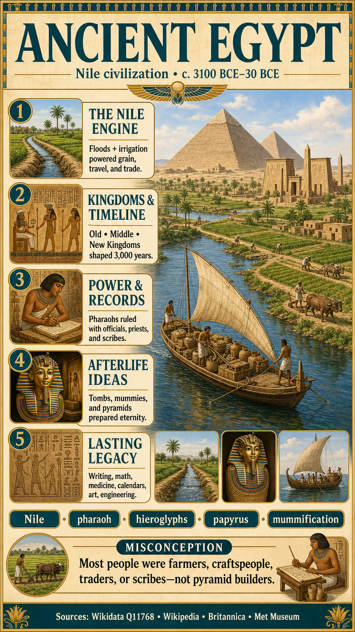 Infographic: Ancient Egypt