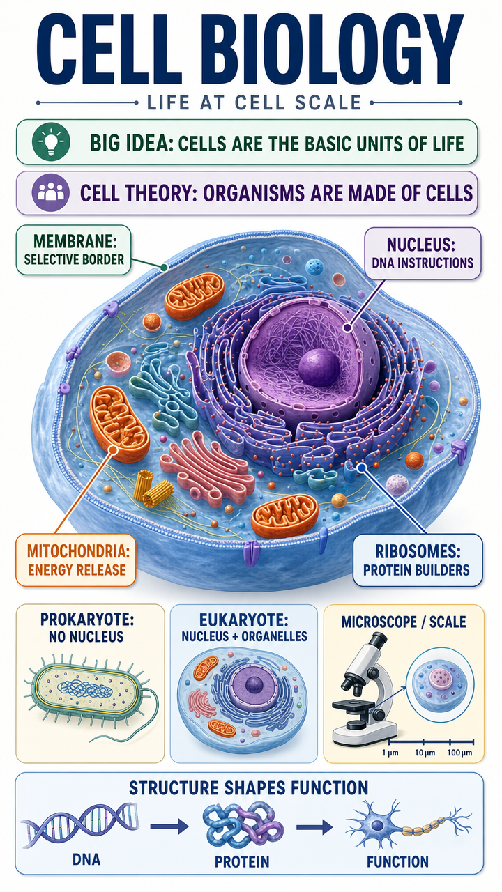 Infographic: cell biology