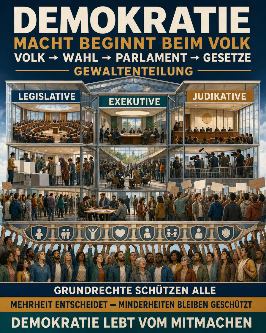 School posters preview: Demokratie