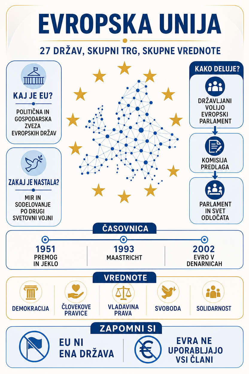 Infographic: Evropska unija