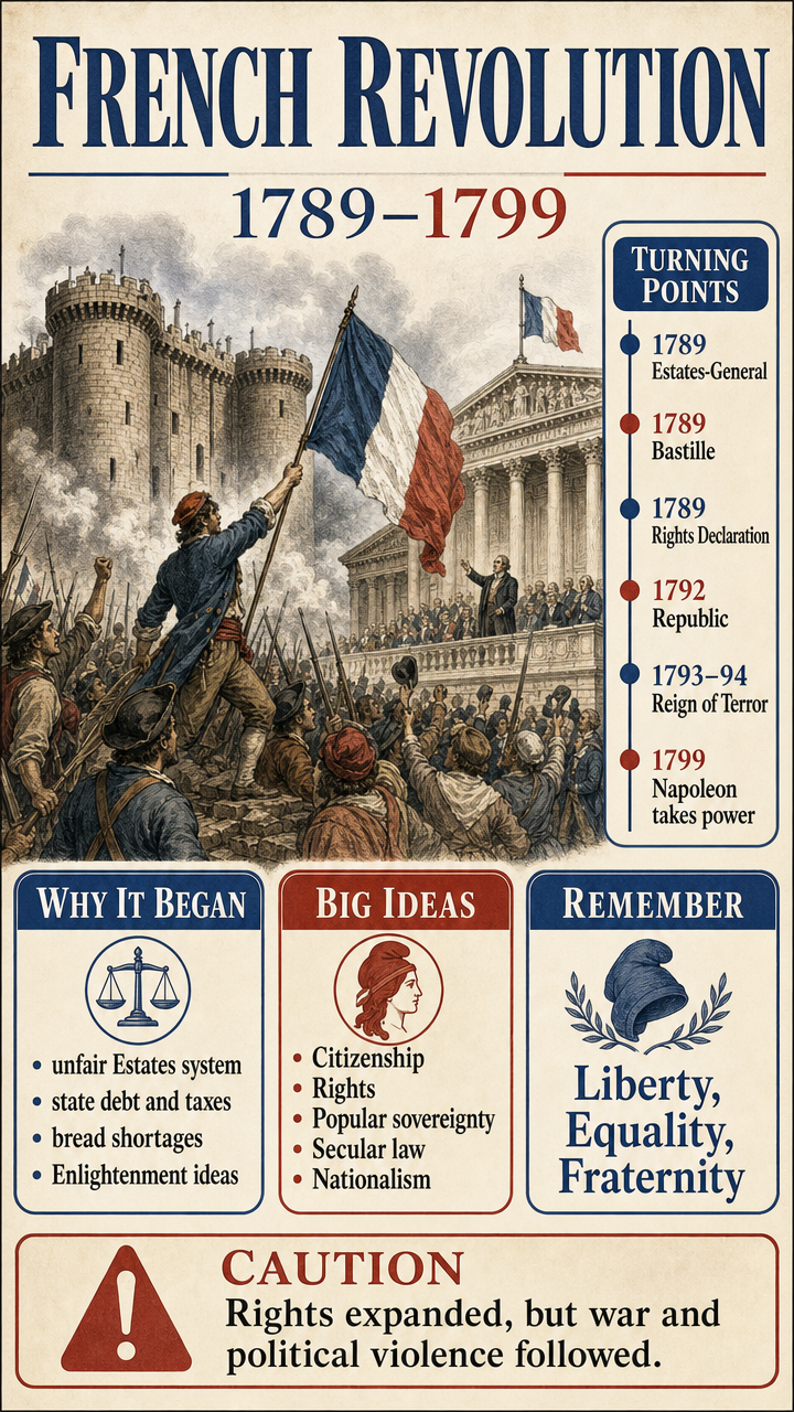 Infographic: French Revolution