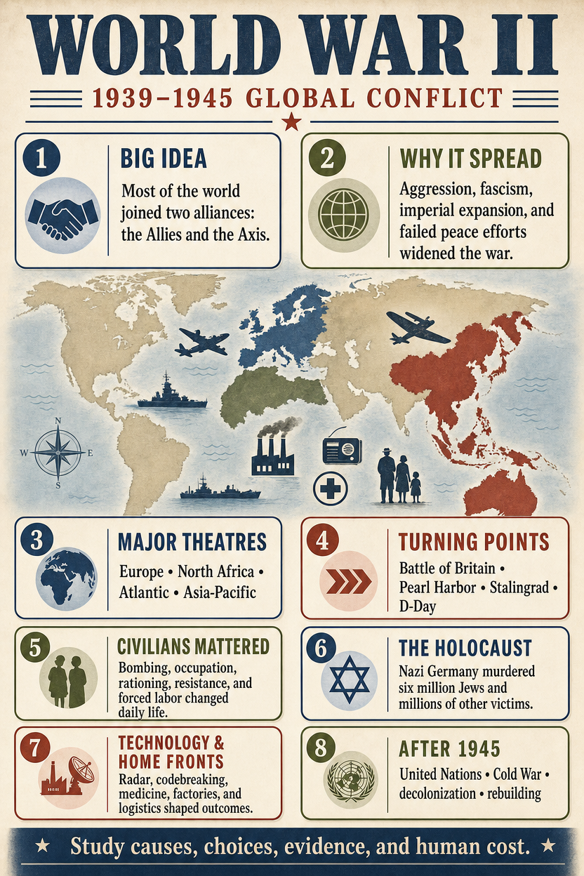 Infographic: World War II